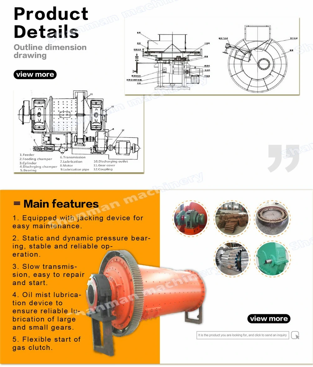 High Quality Dry or Wet Ball Mill for Laboratory for Sale