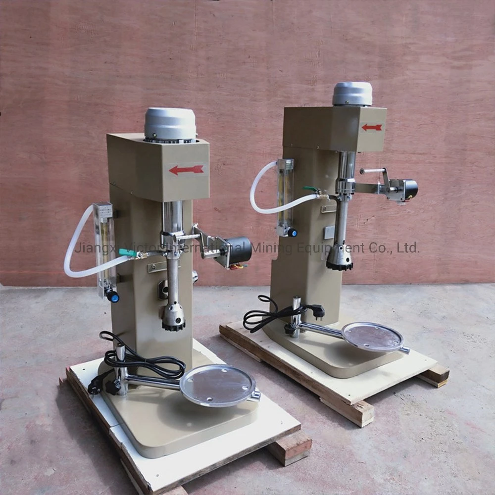 Air Inflatable Small Lab Froth Flotation Machine for Lithium Spodumene Lepidolite Amblygonite