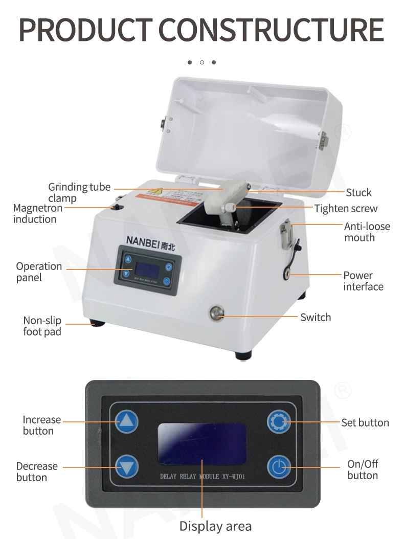 Lab Cheaper High Throughput Sample Tissue Grinder for Hair Plant Animal