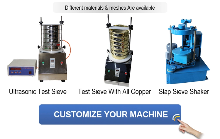 200mm Diameter Lab Vibrating Screen Shaker