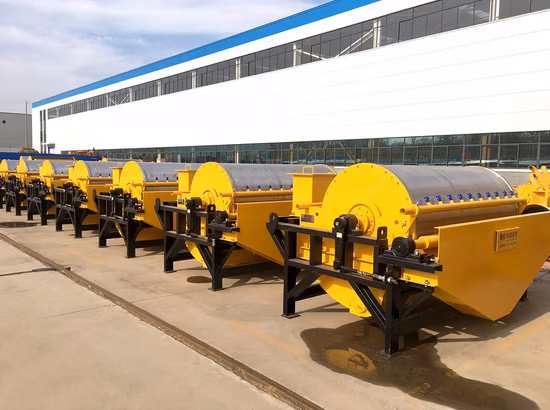 Guter Preis Labormagnetabscheider Bergbaumaschinen Eisenerz Magnetrollenabscheider