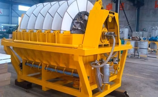 Scheibenvakuumfilter werden in der metallurgischen und chemischen Industrie eingesetzt