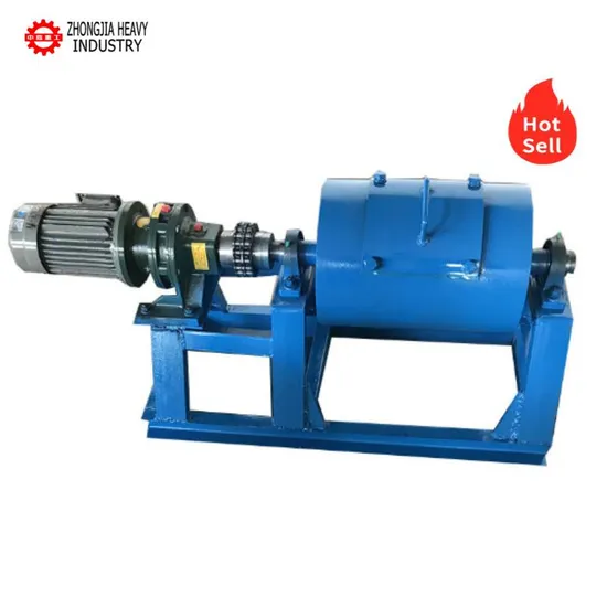 Kleine Laborkugelmühle aus Keramik mit Direktanschluss