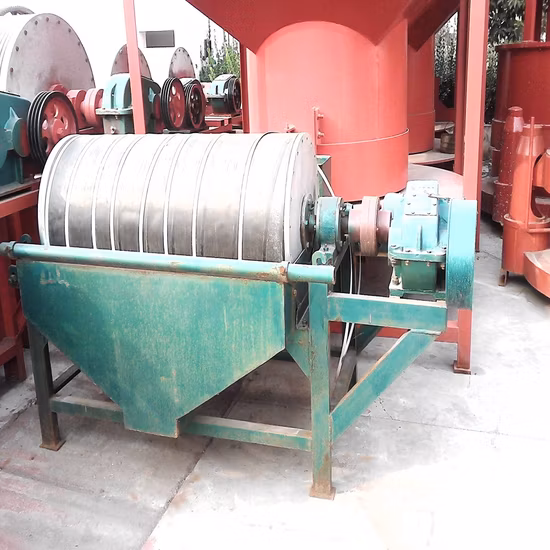 Quarzsand-Trennung Verwenden Sie einen Labor-Magnetabscheider