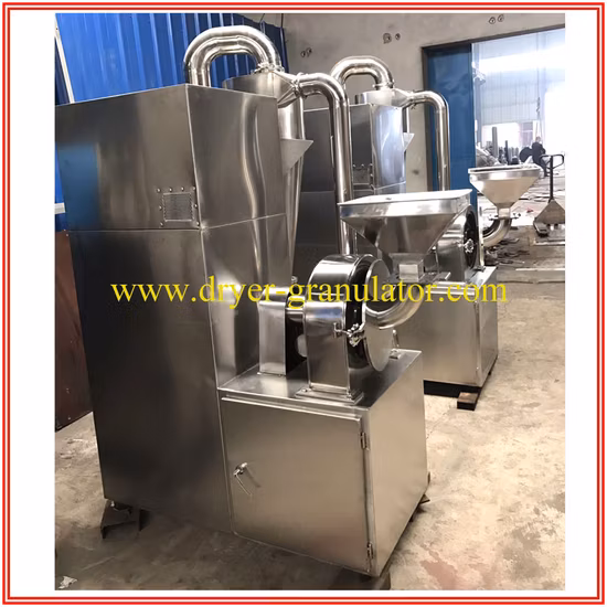 Chinesische medizinische Trocknung Jinger Pepper Lab Kräuterreismühle Wirbelschicht-Luftstrom-Jet-Pulverisiermühle